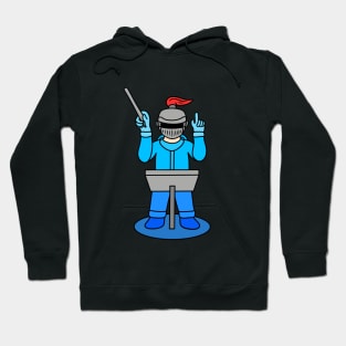 Funny music conductor knight Hoodie